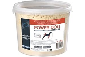 NUTRIVET - Aliment Complémentaire pour Chiens - Power Dog - Pot 1,5 Kg