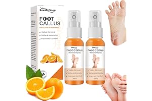 MIXDAMENY Foot Callus Removal Spray, Foot Peeling Spray, Foot Exfoliating Spray, Foot Heel Callus Remover Spray, Foot Peel Spray Remove Dead Skin (2 Pcs)
