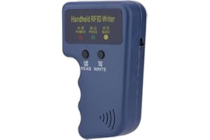 TANGXI Copieur RFID Portable,Lecteur de Fabrication de Cartes RFID 125KHZ Mini ID Carte Écriture/Copieur/Duplicateur pour Toutes Les Cartes d'Identité (EM4100)