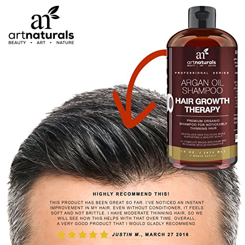 ArtNaturals Arganöl Shampoo Haarwuchs Anregend – mit Aloe Vera – Sulfat-Frei – 473 ml - 7