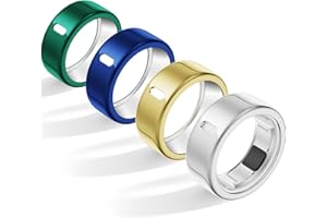 Polyjoy Cover Compatible for Oura Ring Gen 4/3 Horizon/Gen 3 Heritage, Surport Charging with Cover on, Anti-Scratch TPU Ultrahuman Ring AIR Protector for Men Women Workout Gym(Size 10)