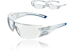 Dräger X-pect 8330 Gafas de Seguridad | Lentes de protección Rayos UV antivaho| Dieléctricas para ambientes de Alto Voltaje