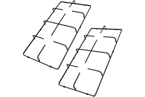 SPARES2GO Pfannenstütze, Brennerrostständer, kompatibel mit Montpellier MG440X Gasherd (2 Stück, 475 mm x 233 mm)
