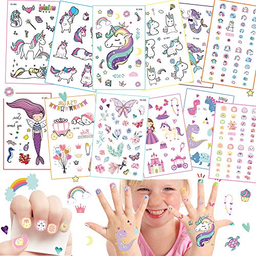 Rolytoy VraiJouet Pegatinas de Tatuaje para niños