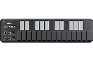 Korg NANOKEY2BK NANOKEY2-BK - Controlador MIDI 25 teclas (conector tipo USB), color negro