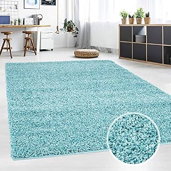 Hochflor Teppich Shaggy Teppich Furs Wohnzimmer Modern