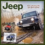 jeep offroad teile  Jeep 2020 - 16-Monatskalender: Original BrownTrout-Kalender [Mehrsprachig] [Kalender] (Wall-Kalender)