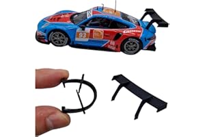 Blackslot Flexibler Spoiler – Carrera Zubehör für 132 Porsche 911 RSR, Carrera Bahn Tuning Ersatzteil Kleinteil im Maßstab 1:32