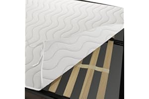 L'ANTICO ARCOLAIO - Coprirete Matrimoniale 160x190 con Lacci per Fissarlo Saldamente agli Angoli del Letto, Coprirete Trapuntato Prodotto Italiano, Materiale Anallergico e Antiacaro