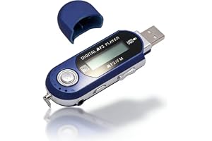 LICAEVEY MP3-spelare, Retro Digital Musikspelare med LCD-skärm, Stöder MP3 WMA-format Autoavstängning, Utbyggbart Lagringsutrymme Upp Till 20H Uppspelning Bärbar för Resan Hem