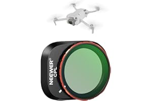NEEWER Filtr CPL kompatybilny z dronem DJI Mini 4 Pro, obrotowy filtr polaryzacyjny do obiektywu z wielowarstwowym szkłem optycznym HD, lekka rama, bezpieczne mocowanie, FL-B13