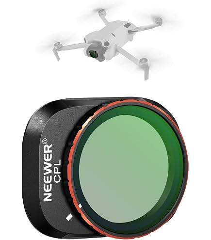 JONGSUN Filtre CPL Polarisant HD Pour DJI Mavic Air 2 - Réduit Les Reflets, Couleurs Vives Et Contraste Accrû (Non Compatible Air 2S)