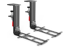 MEZA MOUNT Meza-Hotas Desk Mounts 2 Sets of Hotas Mount for X52 X55 X56 T16000M Thrustmaster Warthog WinWing Orion 2 VPC WarBRD VKB Gladiator and Gunfighter