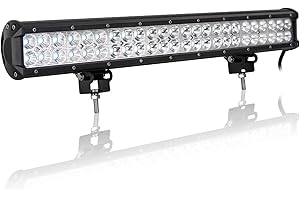 Willpower 23 Inch 144W LED Light Bar Flood Spot Combo Beam LED Bar 12V 24V Off Road Driving Lights Waterproof Fog Work Lamps for 4X4 Trucks Tractor Boat Car SUV ATV