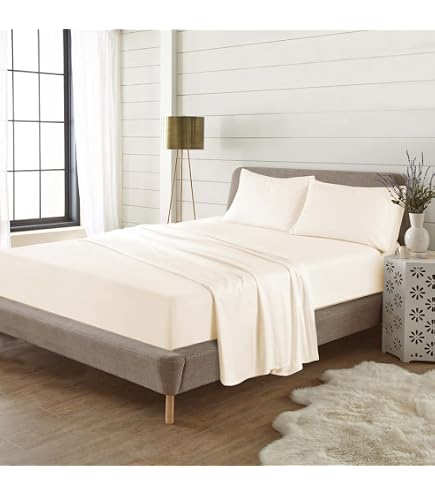 HomeLife Parure de Lit Flanelle 120x190 Coton Made in Italy | Linge de lit Flanelle avec Drap Plat, Drap Housse Flanelle 90x190 avec Coins, 1 Taie