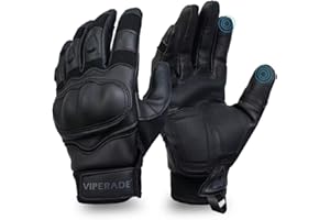 Viperade - Guanti tattici da uomo, in gomma dura, per attività all'aria aperta, guanti resistenti, guanti softair | ideali per ciclismo, escursionismo, campeggio, Powersports