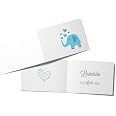 Bigliettini bomboniera elefante palloncini
