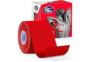 CureTape Classic 5cm | Vendaje Kinesiológico Resistente al Agua | Cinta Médica | Venda Neuromuscular | La Mejor Adhesión | Aumenta la Movilidad y el Rendimiento | Reduce el Dolor Articular