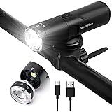 Luce Bicicletta, Luce anteriore bici da corsa con 6 modalità di lampeggio, Luci Bicicletta LED USB per Ciclismo,Luci bici Imp