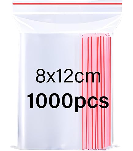 Worthminster 1000 Buste Trasparenti In Polietilene Materiale - Foto 4