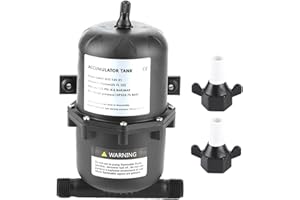 VOBOR Seaflo Serbatoio di Accumulo Pressurizzato, Pompa Dell'acqua della Barca Accumulatore, Accumulatore Pressione Serbatoio Acqua Pompa Controllo del Flusso per Marine Camper