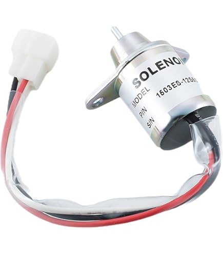 Fuel Shut Off Valve 12V Fuel Shut Off Solenoid Valve For Yanmar, Kubota, Tunisia John Deere Fuel Shut Off Solenoid - Foto 10