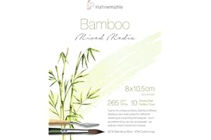 HAHNEMÜHLE 10603074 Bambou Mixed Media Pad – 265 g/m²