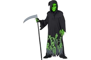 Morph Costume Mietitore Bambino, Vestito Morte Bambino, Vestito Halloween Morte Bambino, Vestito Halloween Bambino Morte, Halloween Costume Morte Bambino