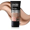 FACESCANADA All Day Hydra Matte Foundation Cream|3-In-1 Foundation + Moisturizer + Spf 30|24 Hr Aloe Hydration&Vitamin C|10Hr Long Wear|Medium To High Buildable Coverage|Warm Natural 021|25Ml
