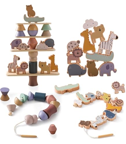 Janod Nutty Balance – Jeu D’équilibre En Bois Pour Enfants Dès 18 Mois, Avec écureuil Bascule Et 20 Noisettes - 7