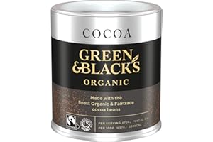 Green & Black's Organic Cocoa Powder, Made with Fairtrade Cocoa Beans, Perfect for Cooking and Baking, Approximately 31 Servings, 125g (Pack of 1)