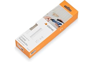 Steinel Klebesticks Cristal, 7 mm Durchmesser, 40 Sticks, 240g, universeller Schmelzkleber für klare Verbindungen