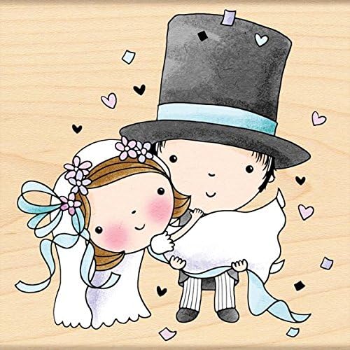 Penny Black Mounted Rubber Stamp x 4-inch, Mimi's Big Day
