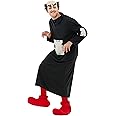 Funidelia | Gargamel Costume - The Smurfs OFFICIAL for man One Size The Smurfs, Cartoons, Dwarf - Black - Costumes for adults fancy dress & props for Halloween, carnival & parties