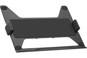 HALTERUNGSPROFI Laptop Mount for 12 13 15 17 Inch Laptops for Monitor Mounts with VESA 75 Office-LTH2