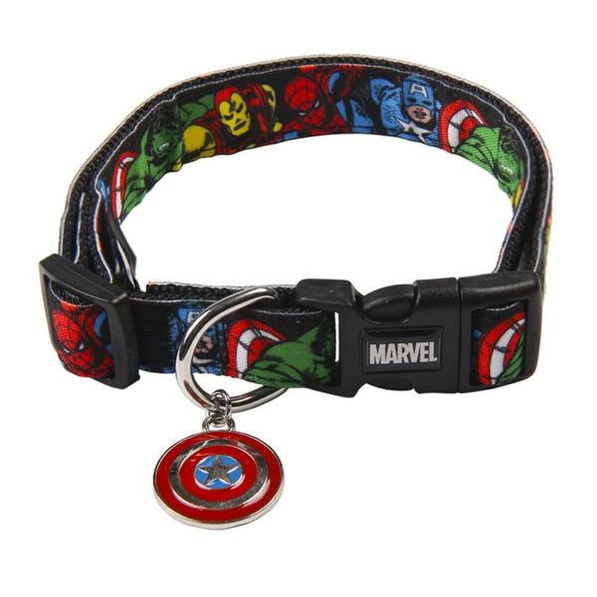 Collar Perro Marvel® XXS-XS Ajustable y Resistente Diseño Superhéroes – Collar Perro Marvel Ideal Razas Pequeñas, Cachorros y Gatos