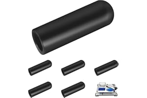 KALEXION capuchons en caoutchouc adapté tubeuse electrique - bouchon en noir caoutchouc pour machine à fabriquer des cigarettes pour machines à fabriquer des cigarettes OCB Mikromatic et Top o-Matic (6 pièces)