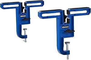 XCMAN Tornillo de banco de esquí y snowboard para afinar y encerar, duradero y estable, material de aluminio