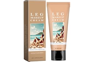 EONFAVE Trucco per gambe impermeabile, copertura per tatuaggi per vene varicose/cicatrici, fondotinta per il corpo senza trasferimento, crema per il trucco per il corpo, senza apparenza, correttore per