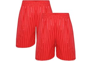 KHIM Kids Children Shadow Stripe School PE Shorts Boys Girls Summer Gym Sports Football Games Cycling Shorts