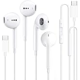 iPhone 15 i&ccedil;in Kablolu USB C Kulaklık, Mikrofonlu ve Uzaktan G&uuml;r&uuml;lt&uuml; &Ouml;nleyici Kulaklıklı, iPhone 15 Pro Max, iPad, Galaxy S23