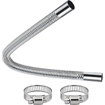 Tuyau D'échappement Haute Température 25mm - Pour Chauffage Diesel & Groupe électrogène - 5