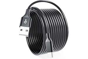 SIOCEN Cavo USB C PS5 per Xbox Series X Core, controller Playstation 5 PS5 DualSense, cavo di ricarica veloce per controller Xbox Series S, cavo di ricarica tipo C, cavo di ricarica 5 m