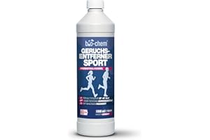 ‎BIO-CHEM bio-chem Geruchsentferner Sport 1000 ml | Sportwaschmittel gegen Schweißgeruch | Waschzusatz für Sportkleidung & Funktionswäsche | Probiotisch & enzymatisch | Made in Germany
