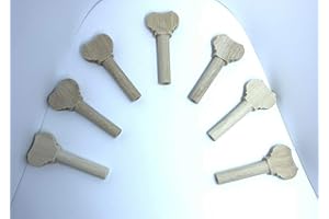 TMEE 7x Set Agac Burgu Saz/Baglama icin Wirbel