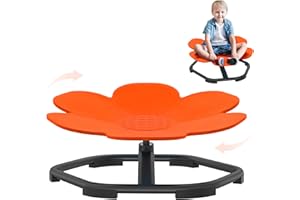 NAIZY Sedia girevole per bambini, per autismo sensoriale, per allenamento, bilanciamento e coordinazione dell'equilibrio, per bambini dai 3 ai 9 anni in su
