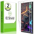IQShield 2 Pack for Samsung Galaxy S23 Ultra Screen Protector: Clear TPU Film, Bubble-Free Installation, Scratch-Resistant, Case Friendly, HD Clarity for Ultimate Protection Fingerprint Unlock