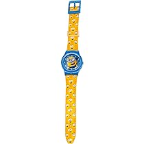 Joy Toy Orologio Impara L'Ora Per Bambini - Quadrante Minions, Cinturino Colorato - Foto 12