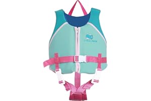 HOLYELKS Schwimmweste Kinder, Schwimmwesten Float Jacket mit verstellbarem, Floating Badeanzug Badebekleidung für Jungen und Mädchen, Ideale Schwimmhilfe für 1–9 Jahre 13-30kg