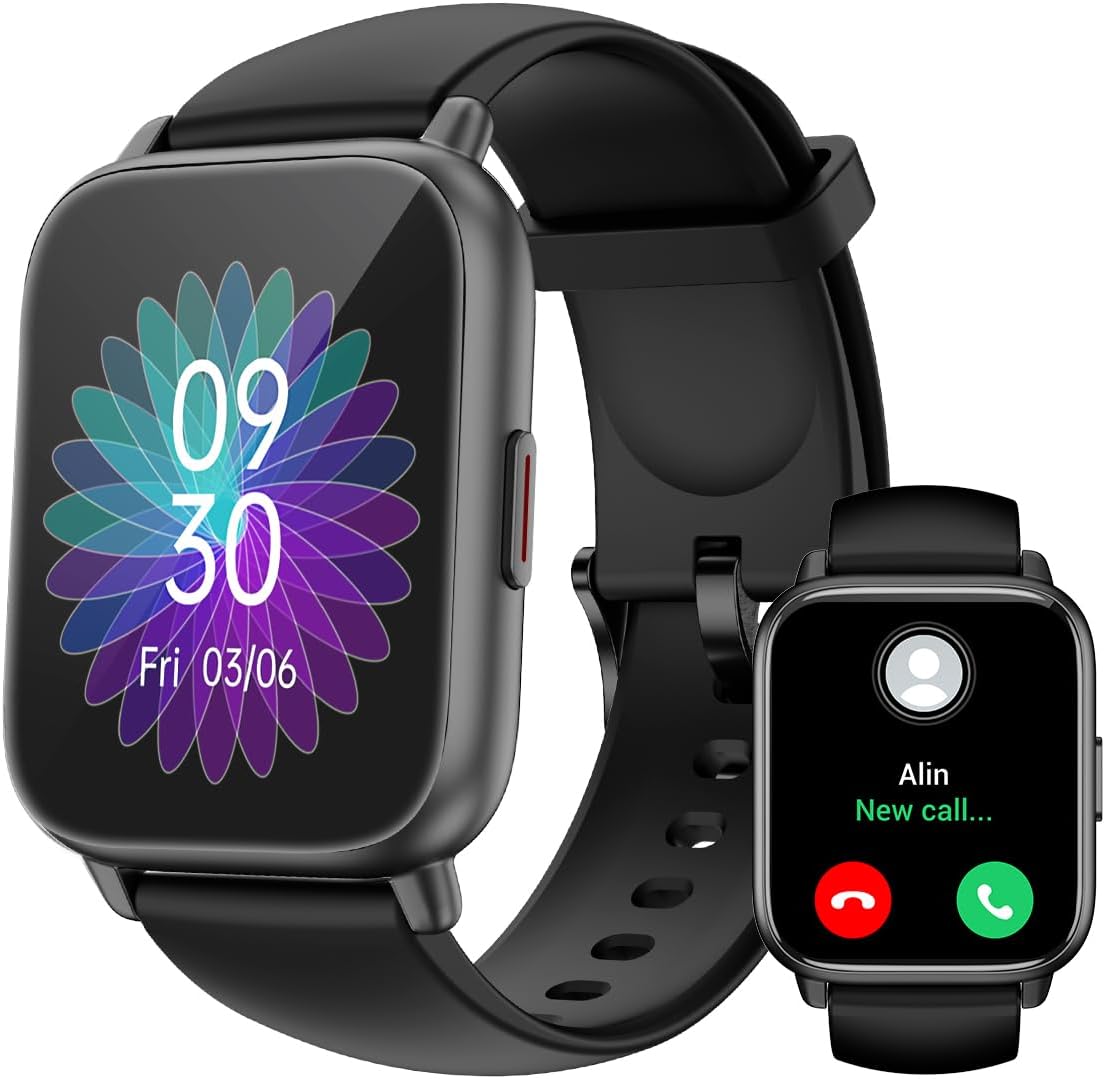 Dauertest : Leistung & Langlebigkeit des Smartwatch mit Telefonfunktion Smartwatch für